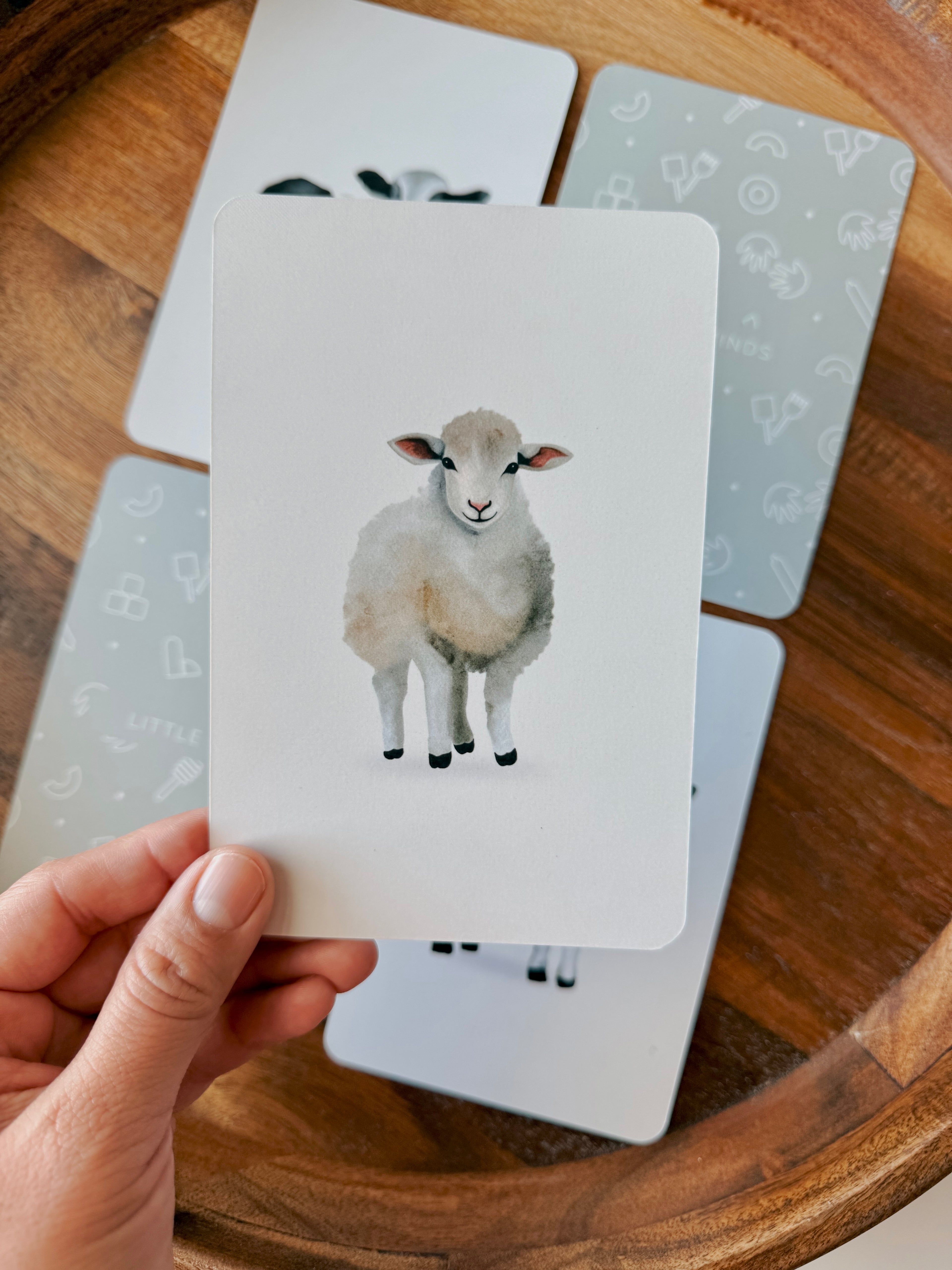 Farm Animal Memory Card Set
