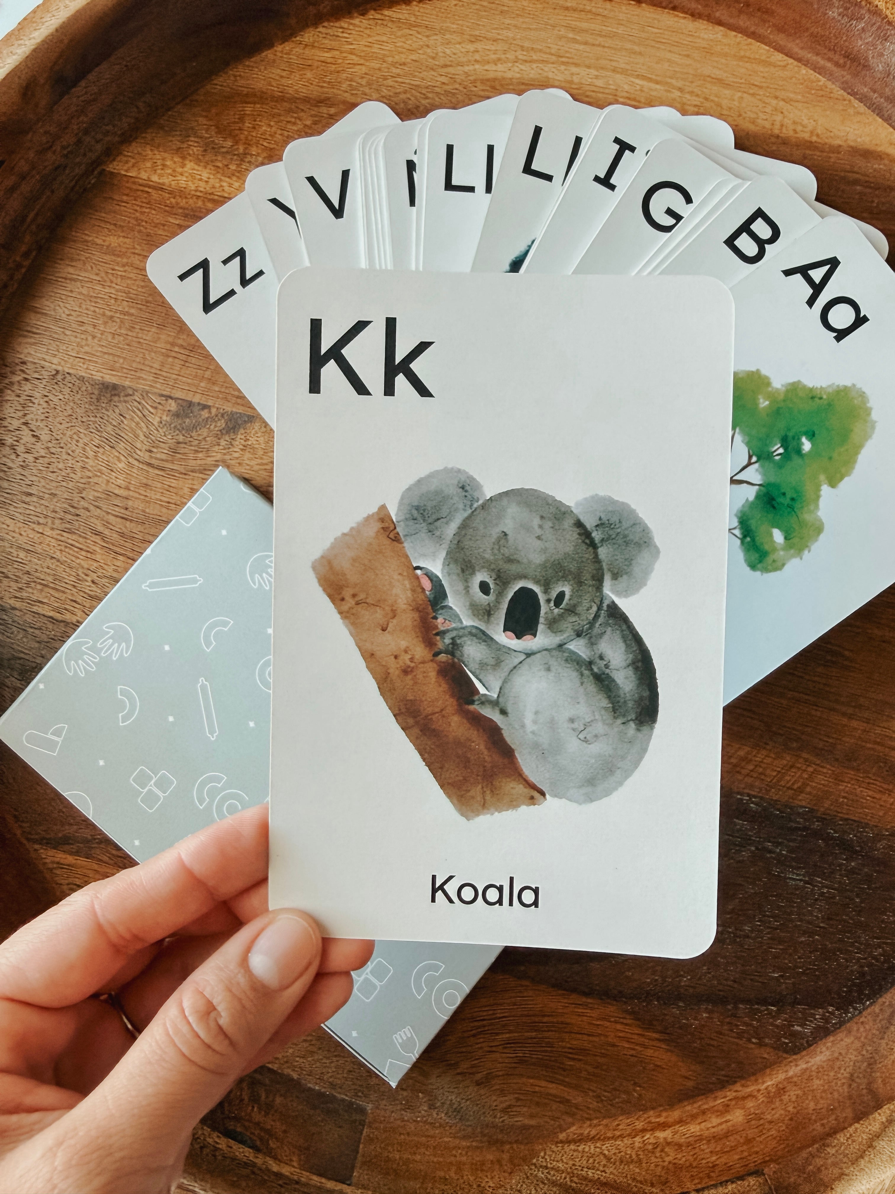 Alphabet Flashcards – English or Spanish