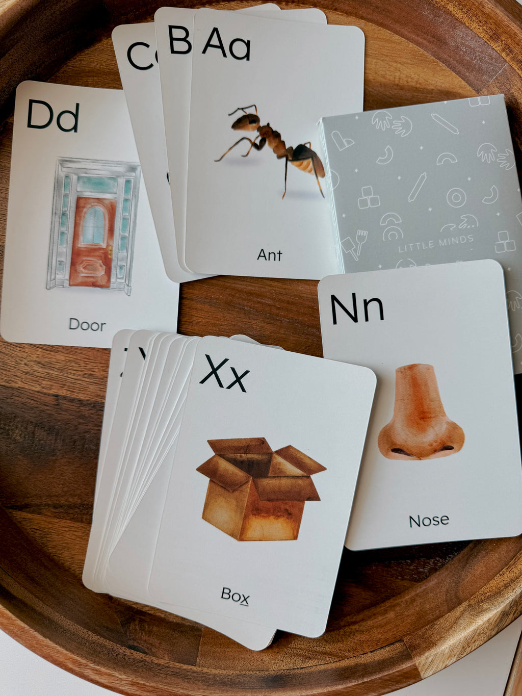 Alphabet Flashcards – English or Spanish
