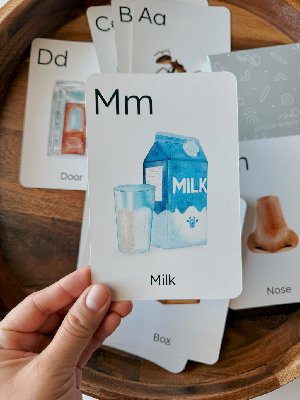 Alphabet Flashcards – English or Spanish