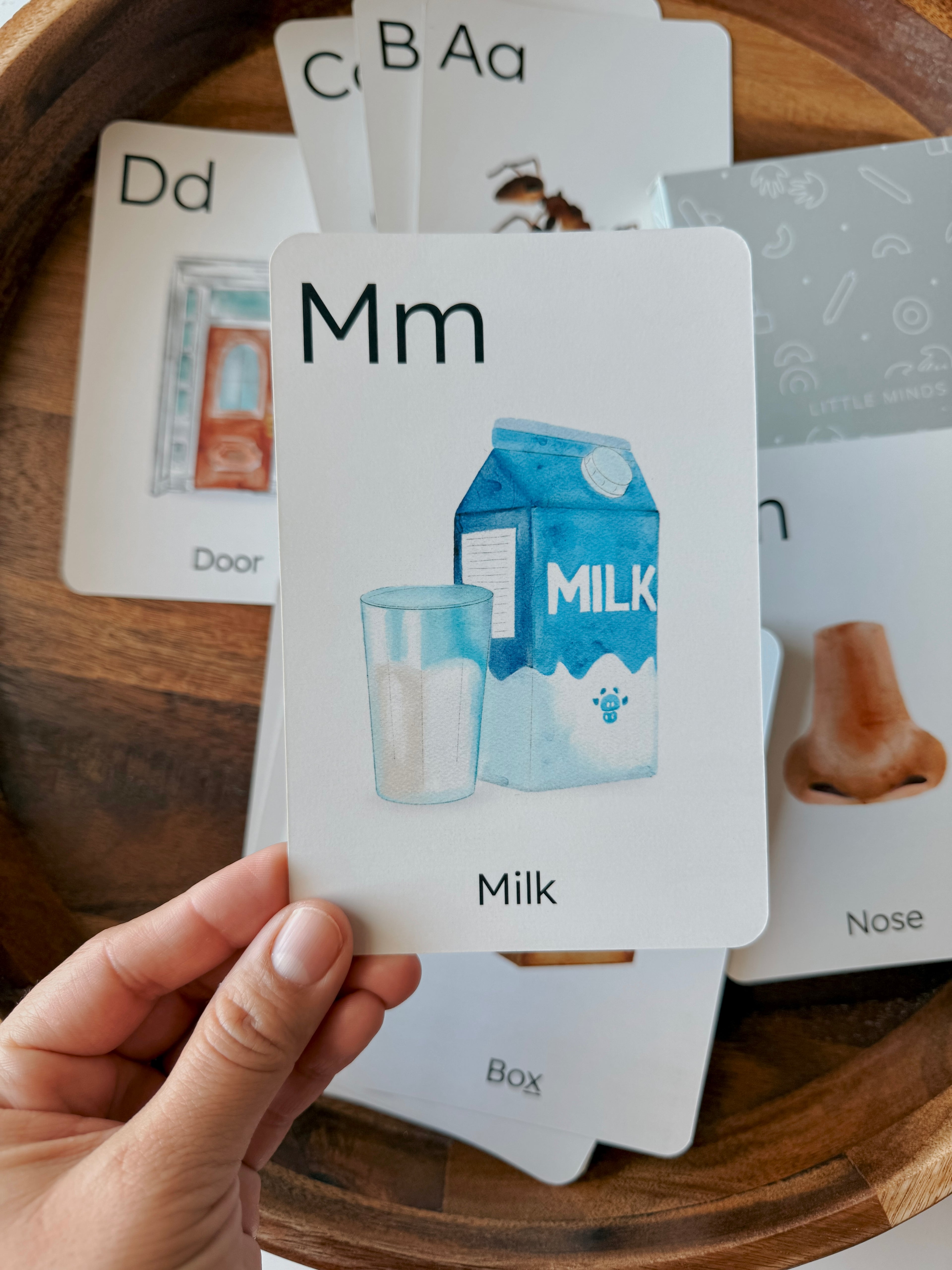 Alphabet Flashcards – English or Spanish