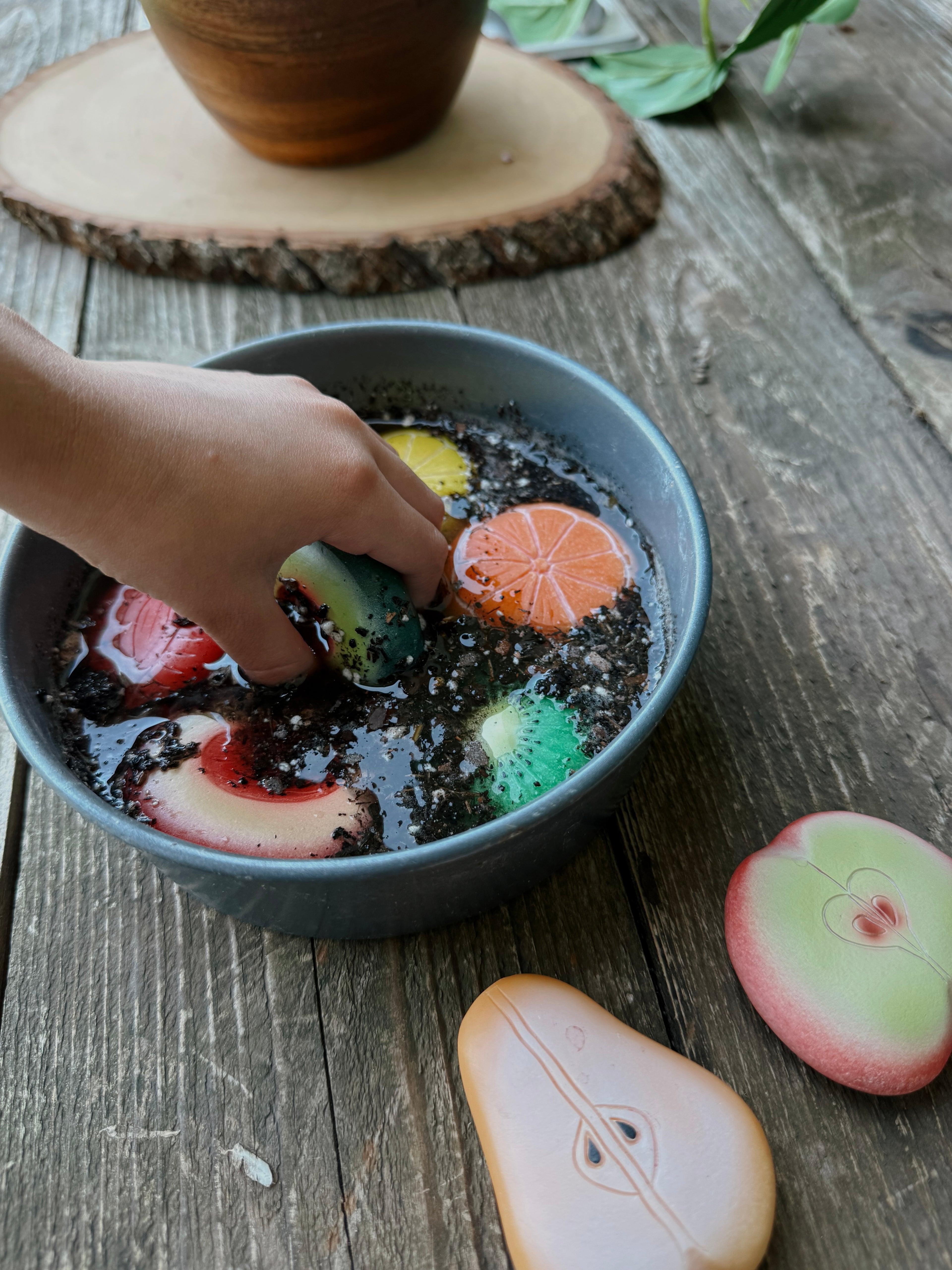 Fruit Sensory Stones